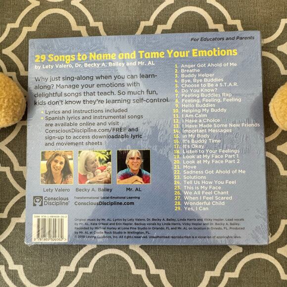 Conscious Discipline Emotion Buddies & CD New In Package Classroom Or Home Kit - Picture 5 of 10